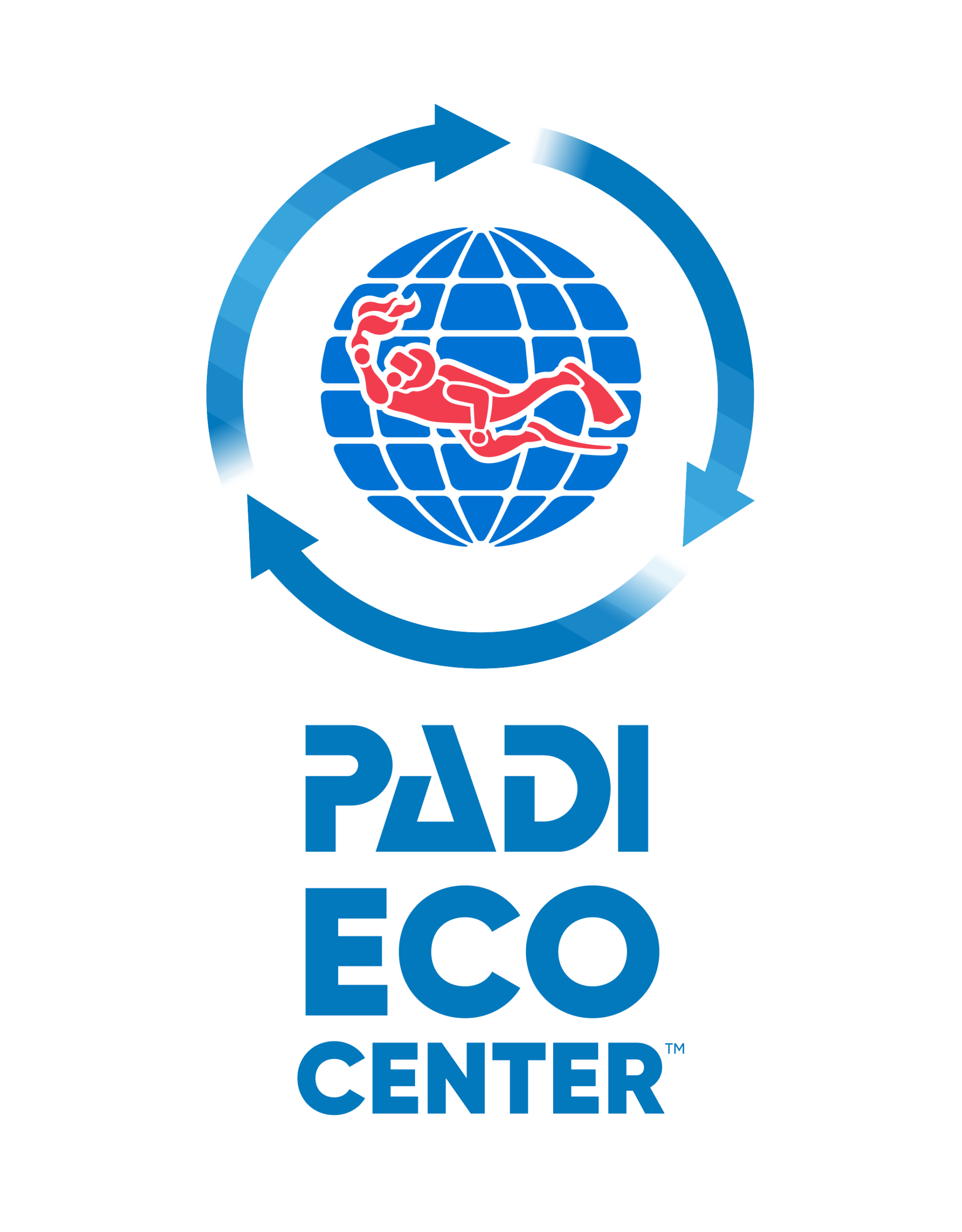 PADI Eco Center logo